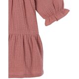 Jurkje - Ruches - Katoen - Licht Reliëf - Lange Mouwen