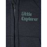 Vertbaudet Sweater met rits en capuchon baby