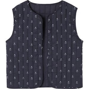 Vertbaudet - Gewatteerd Jasje - Vest - Multicolor - 100% Katoen Bovenkant, 100% Gerecyclede Polyester Vulling