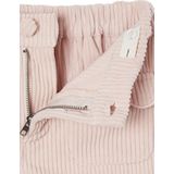 Fluwelen - Meisjesshort - Roze - 100% Katoen - Met Klepzakken en Festons