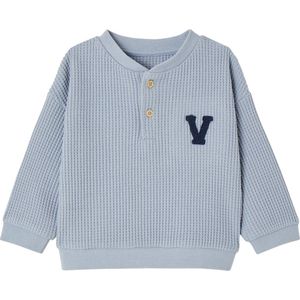 Vertbaudet Sweatshirt honingraatstof jongensbaby