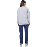 New Edition - Sweater - Grijs - Fleece - Ronde Hals