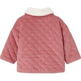 Vertbaudet Fluwelen gewatteerd babyvest met sherpavoering