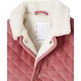 Vertbaudet Fluwelen gewatteerd babyvest met sherpavoering