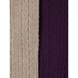 Vertbaudet Set van 2 Gebreide Maillots - Effen Panty's - Kabelsteek - Katoenmix