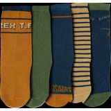 Huissokken - Set van 5 - Multicolor - Katoen/Polyester/Elastaan