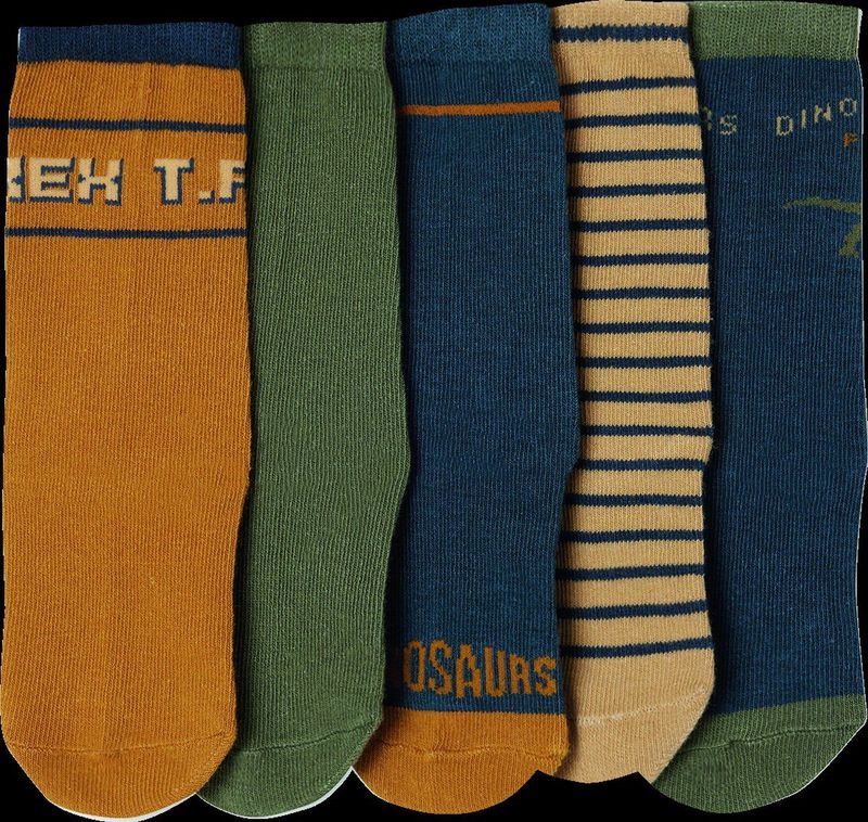 Huissokken - Set van 5 - Multicolor - Katoen/Polyester/Elastaan