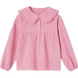 Blouse - Katoen - Claudinekraag - Meisjes