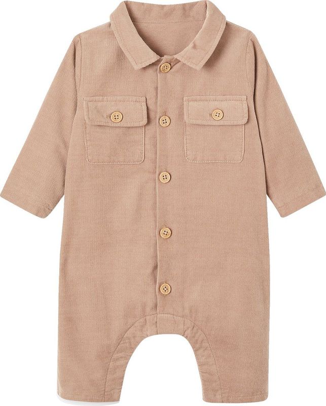 Vertbaudet Ribfluwellen salopette voor baby'