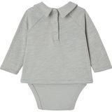 Vertbaudet - Geboorte - Rompertjeshirt - Wit - 100% Gevlamd Katoen