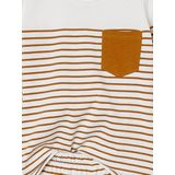 Pyjama's - Set van 2 - Katoen - Gestreept en Effen - Lange Mouwen