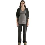 Vertbaudet - Zwangerschaps- en Borstvoedingsset - Tanktop - Vest - Broek met Wijde Pijpen