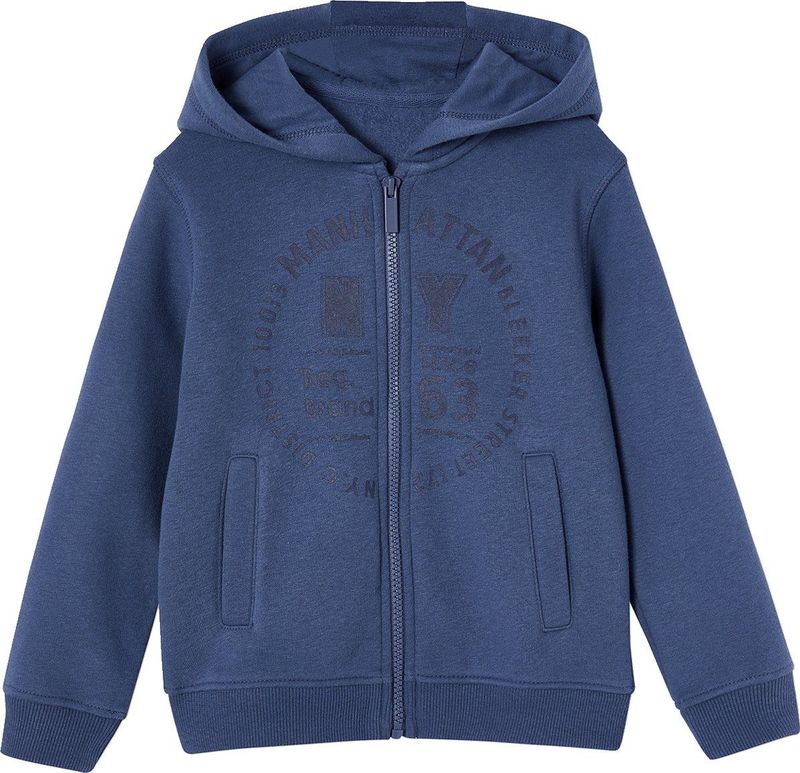 Vertbaudet Ritssweater mt capuchon sport BASICS jongens