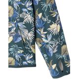 Vertbaudet Sport sweatshirt met rits en bloemenprint in technisch materiaal