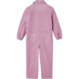 Vertbaudet Lange Meisjesjumpsuit - Garment-Dyed Katoen met Zakken