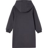 Shirtjurk - Grijs en Marine - Sweatstof - Meisjes met Capuchon