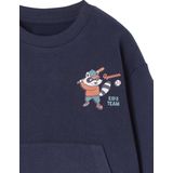 Vertbaudet Sportieve jongenssweater met ronde kraag