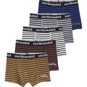 Boxershorts - Gestreept - Set van 5 - 95% Biologisch Katoen