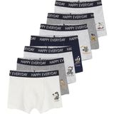 Personnage - Set van 7 Jongensboxers - Gestreept - Biologisch Katoen