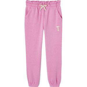 Vertbaudet Molton joggingbroek voor meisjes met paperbag ceintuur