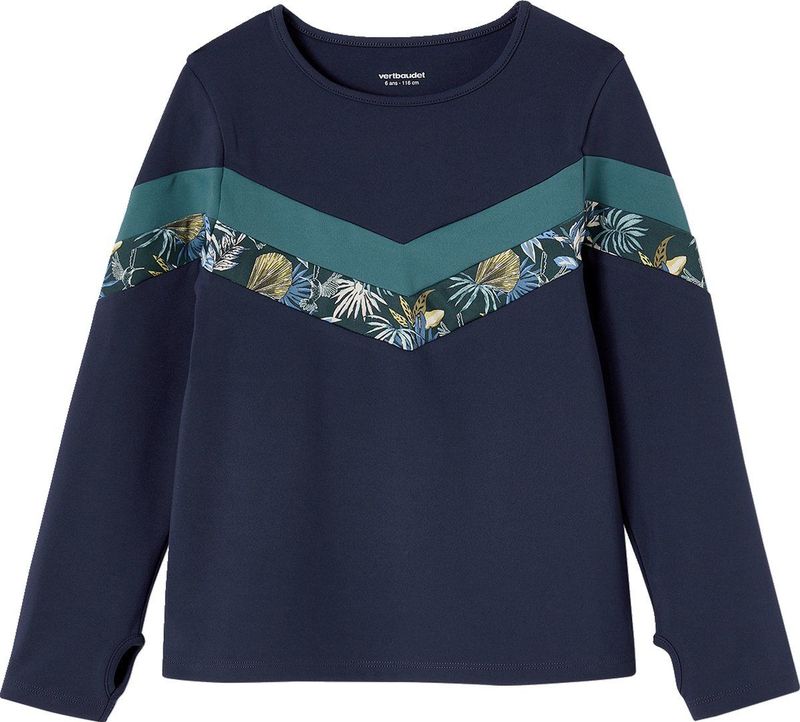 Vertbaudet - TS - Sportshirt - Technisch Materiaal - Lange Mouwen met Duimgat