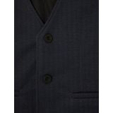 Vertbaudet Mouwloos Vest - Groen - Wol - Visgraatmotief