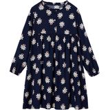 Jerseyjurken - Bloemenprint - 100% Viscose - Ronde Halslijn