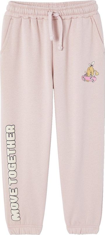 Vertbaudet Joggingbroek met sierdetails meisjes van fleece