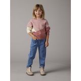 Vertbaudet Paperbag jeans meisjes zakken hartjes