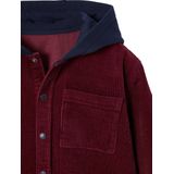 Overhemd - Ribfluweel - Jongens - Fleece Capuchon - 100% Katoen