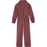 Ruche Jumpsuit - Kleurverwas - 100% Katoen - Lange Mouwen