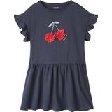 Vertbaudet - Meisjesjurk - Katoen - Met Animatie - Korte Mouwen