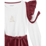 Set - Meisjesshirt - Ronde Hals - Fluwelen Rok - Katoen - Corduroy