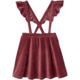 Set - Meisjesshirt - Ronde Hals - Fluwelen Rok - Katoen - Corduroy