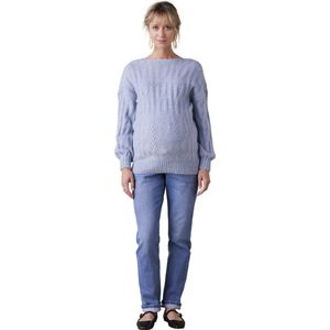 ENVIE DE FRAISE Mooi gebreide trui met alpaca voor en achter ENVIE DE FRAISE