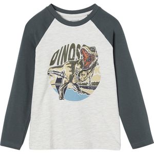 Vertbaudet - Grafisch - T-shirt - Multicolor - Raglanmouwen, 100% Katoen