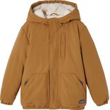 Vertbaudet - Ripstop Parka - Jongens - Imitatiebontvoering