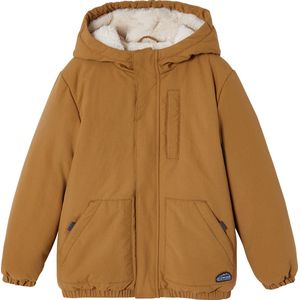 Vertbaudet - Ripstop Parka - Jongens - Imitatiebontvoering