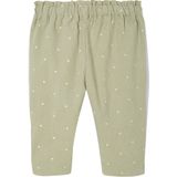 Vertbaudet Ribfluwelen paperbag broek voor baby'