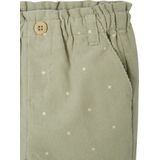 Vertbaudet Ribfluwelen paperbag broek voor baby'