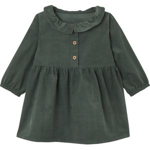 Vertbaudet - Corduroy Babyjurk - Met Kraagje - 100% Katoen
