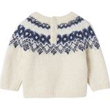 Vertbaudet Jacquard trui voor babyjongens in luchtig en zacht tricot
