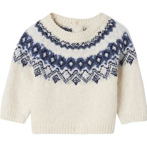 Vertbaudet Jacquard trui voor babyjongens in luchtig en zacht tricot