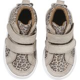 Vertbaudet Hoge leren sneakers voor baby
