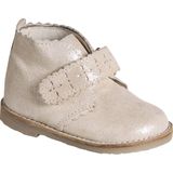 Botties - Goud - Klittenbandlaarsjes - Leer - Glitterdetails