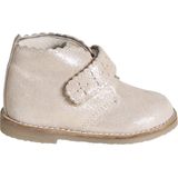 Botties - Goud - Klittenbandlaarsjes - Leer - Glitterdetails