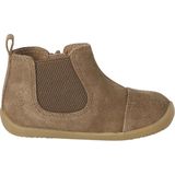 Vertbaudet Soepel leren laarzen met rits en elastiek