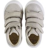 Leren - MID-sneakers - Marineblauw - Glitterend Leer - Comfortabel Ontwerp