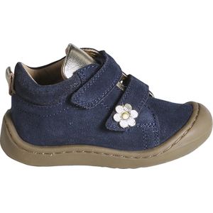 Soepele Leren Laarsjes - Blauw - Voor Eerste Stapjes - Met Klittenband