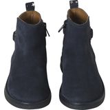 Leren - Meisjeslaarzen - Marineblauw - Leer - Sterretjesprint